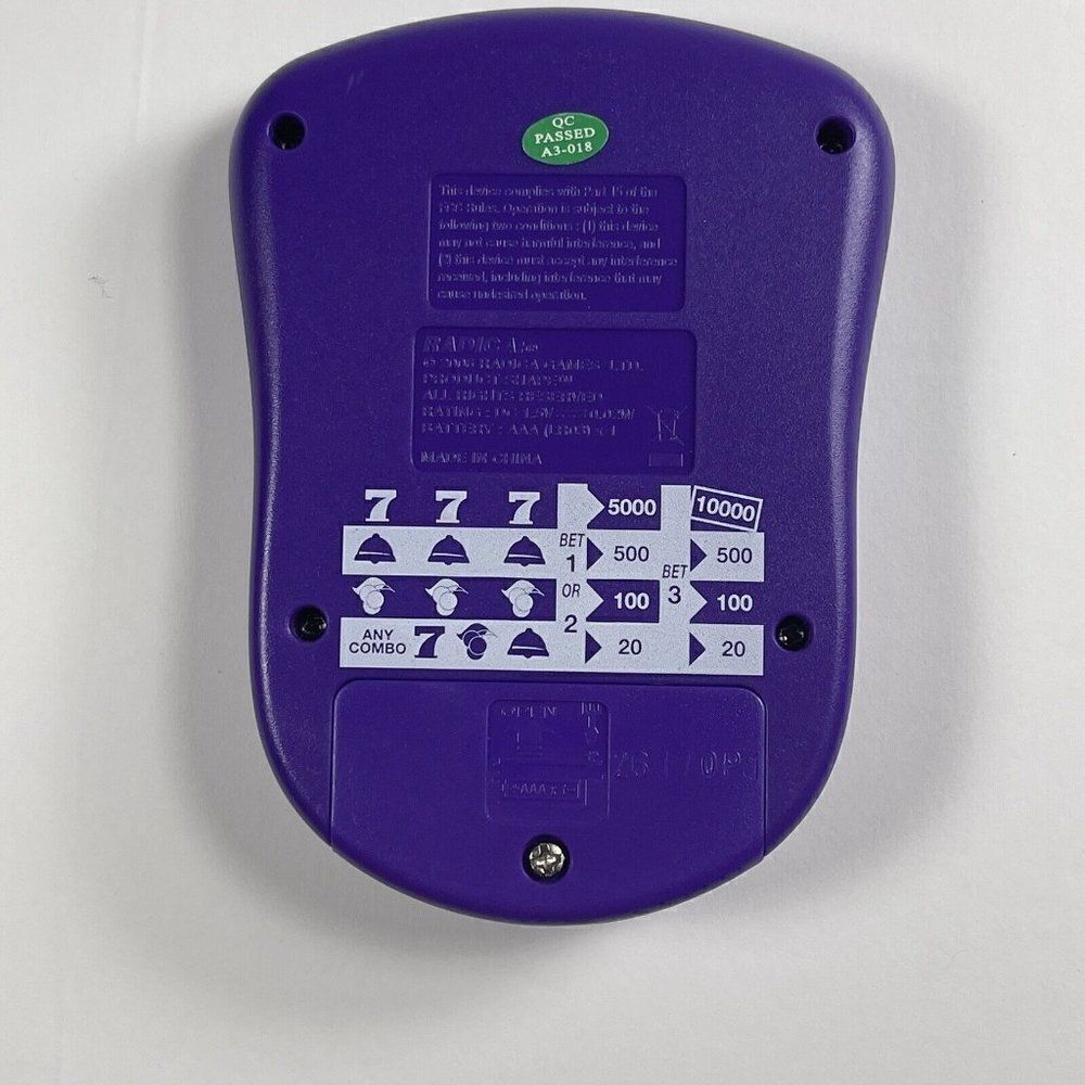 Pocket Slot by Radica Original Version 2006 Nostalgia Retro Travel Game - Picture 3 of 4